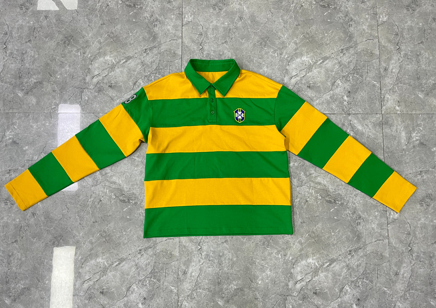 (Pre Order) Long Sleeve "Brazil" Polo